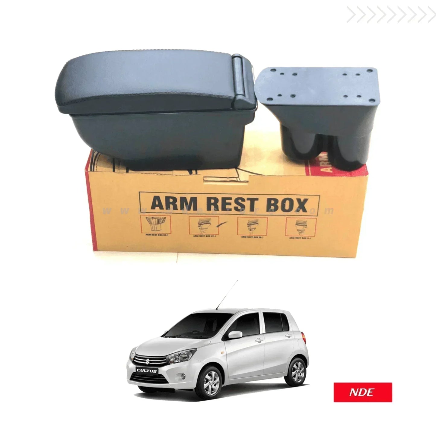ARM REST CUSTOM FIT FOR SUZUKI CULTUS (2018-2025) - ndestore.com