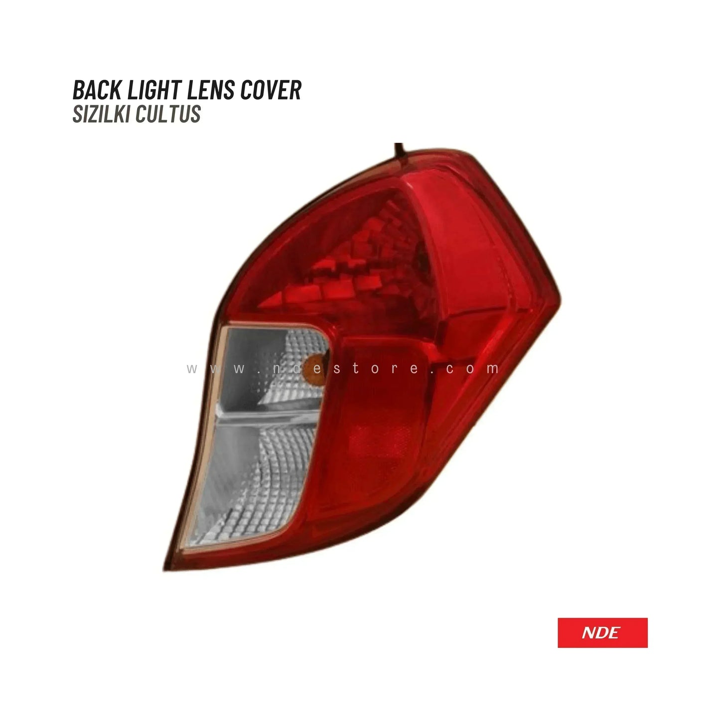 BACK LIGHT LENS COVER FOR SUZUKI CULTUS (2018-2025) - ndestore.com