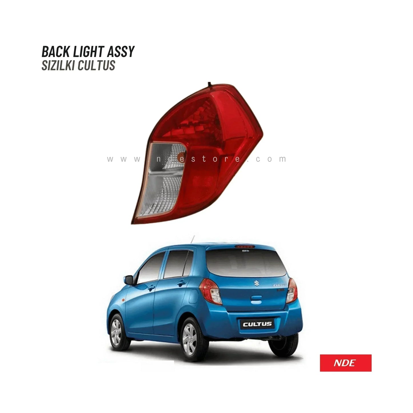 BACK LIGHT ASSY FOR SUZUKI CULTUS (2018-2025) - ndestore.com