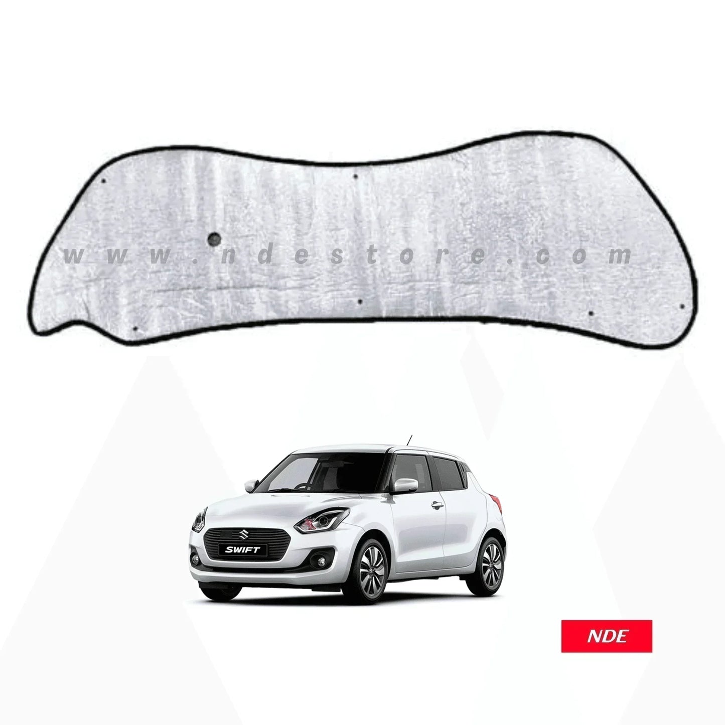 BONNET INSULATOR ALUMINUM COVER FOR SUZUKI SWIFT (2021-2025) - ndestore.com
