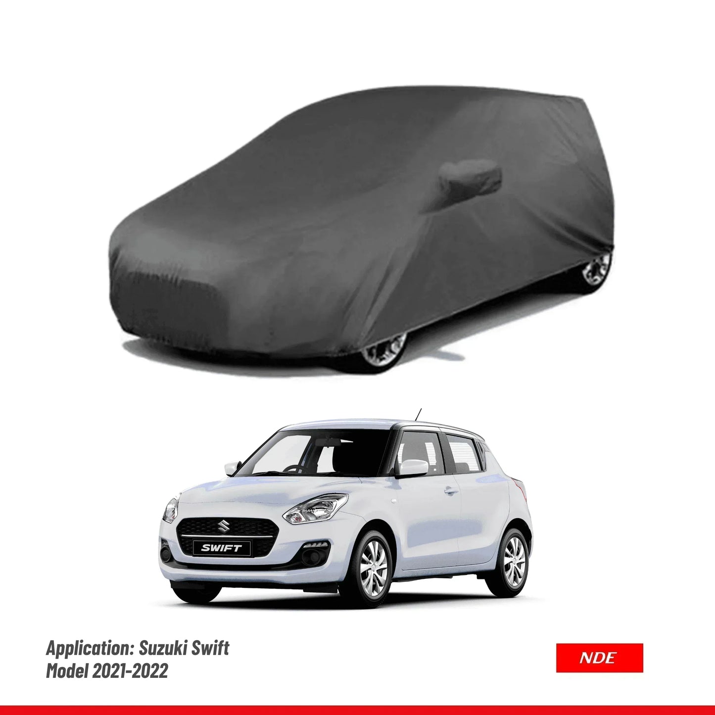 TOP COVER MICROFIBER FOR SUZUKI SWIFT (2021-2025) - ndestore.com
