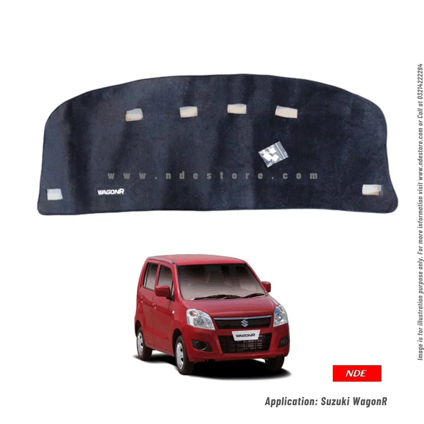 DASHBOARD MAT FOR SUZUKI WAGON R - ndestore.com