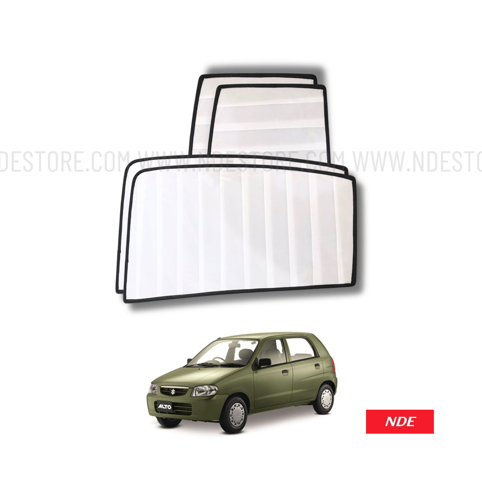SUN SHADE WHITE WRINKLE FOR SUZUKI ALTO VXR