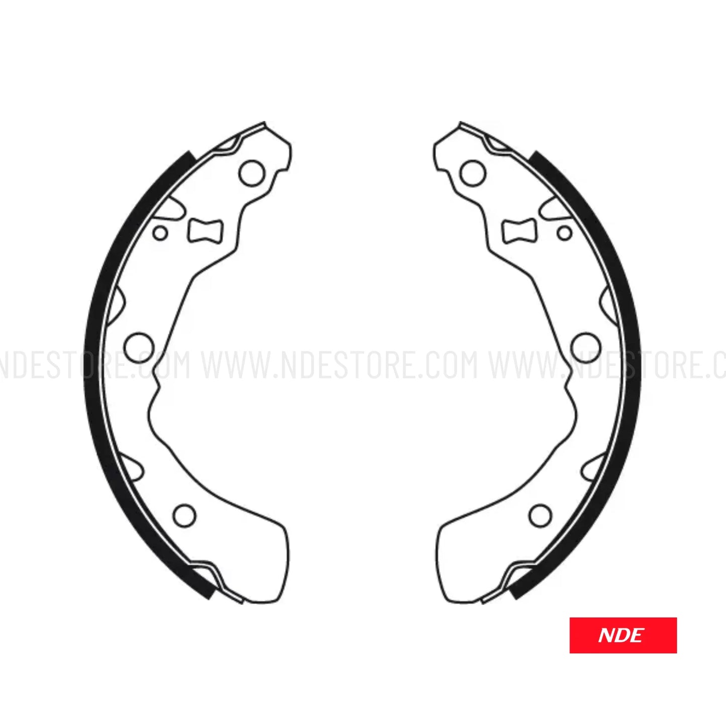 BRAKE SHOE KIT REAR MK FOR SUZUKI WAGON R STINGRAY - ndestore.com