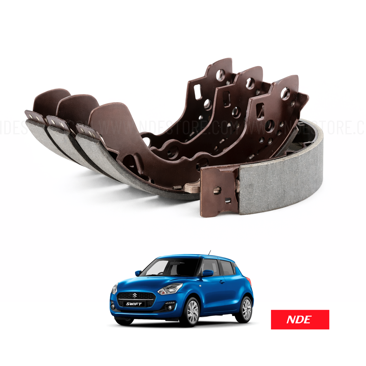 BRAKE SHOE KIT REAR MK JAPAN FOR SUZUKI SWIFT (2021-2026)
