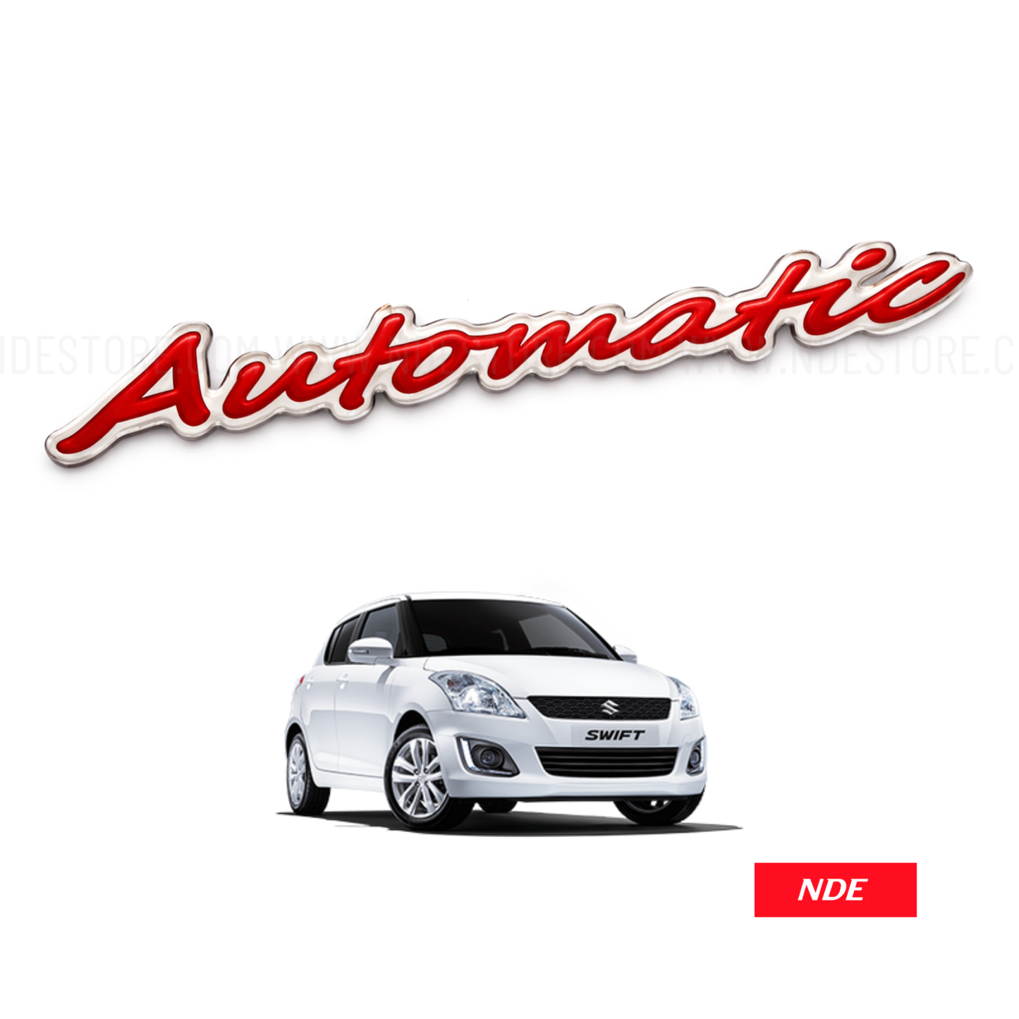 MONOGRAM STICKER AUTOMATIC REAR TRUNK FOR SUZUKI SWIFT