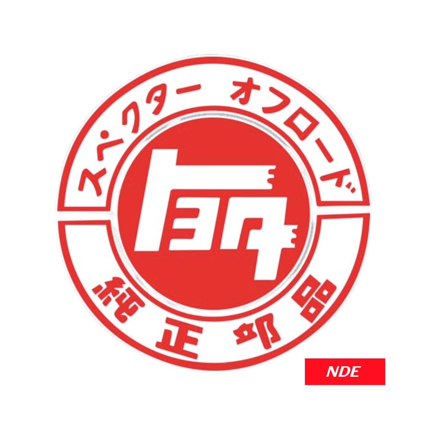 STICKER DECAL TEQ TOYOTA JAPAN