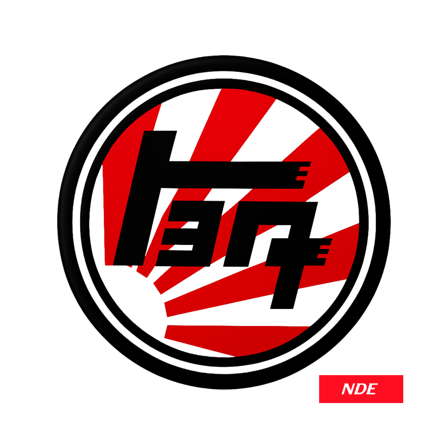 STICKER DECAL TEQ TOYOTA JAPAN FLAG