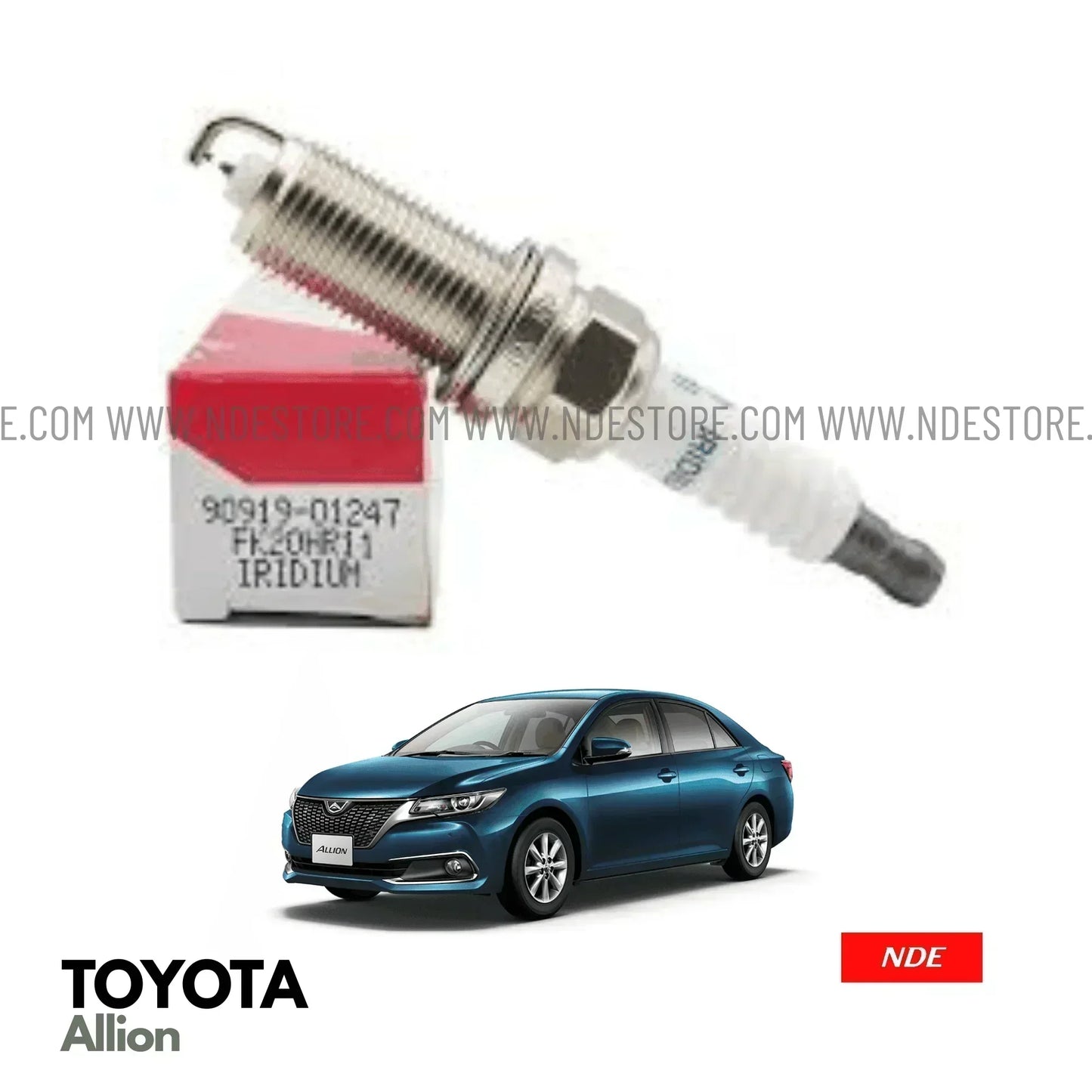 SPARK PLUG DENSO IRIDIUM FOR TOYOTA ALLION - ndestore.com