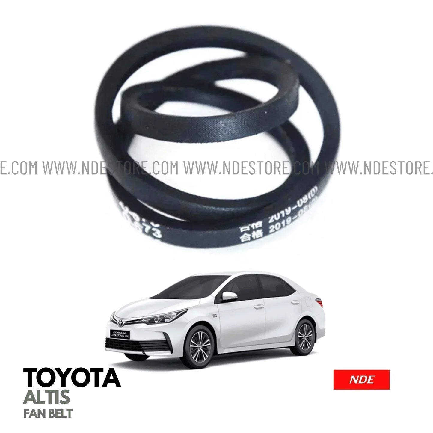 FAN BELT FOR TOYOTA ALTIS (2008-2025) - ndestore.com