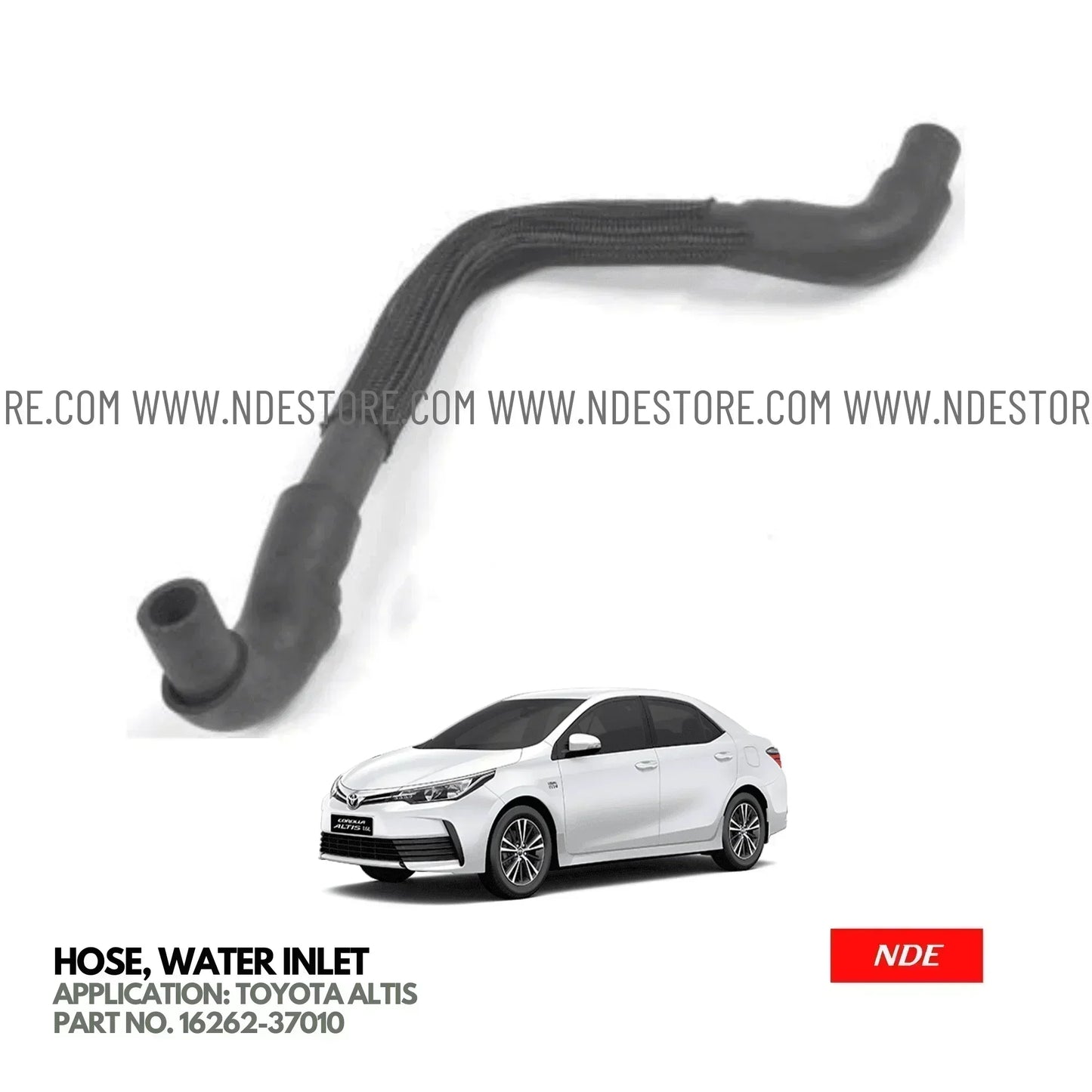 HOSE PIPE WATER INLET PIPE FOR TOYOTA ALTIS (2008-2024) - ndestore.com