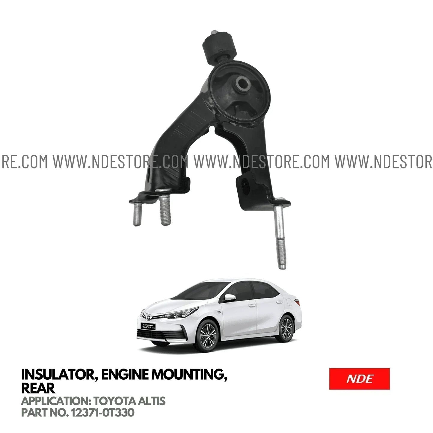 ENGINE MOUNTING INSULATOR REAR FOR TOYOTA ALTIS (2008-2025) - ndestore.com
