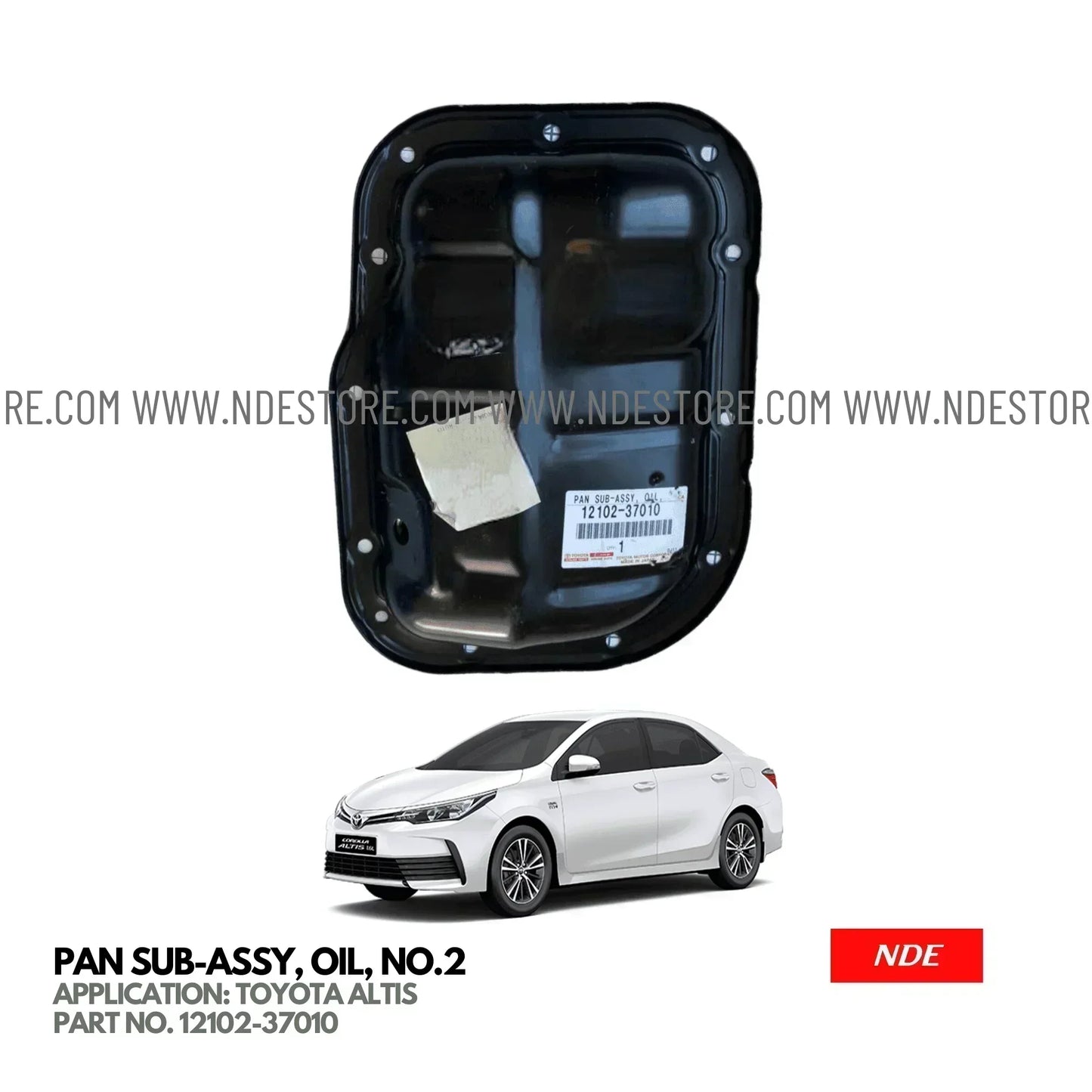 PAN SUB ASSY OIL NO 2 FOR TOYOTA ALTIS (2008-2024) - ndestore.com