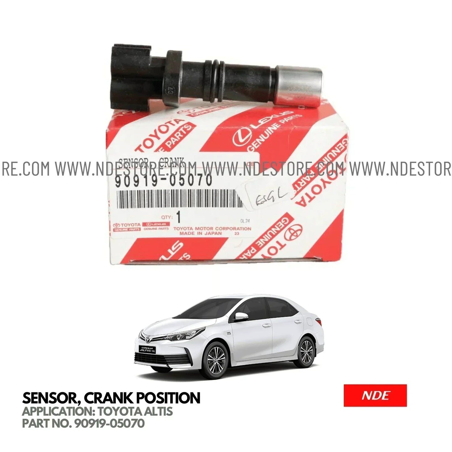 SENSOR, CRANK POSITION FOR TOYOTA ALTIS (2008-2024) - ndestore.com
