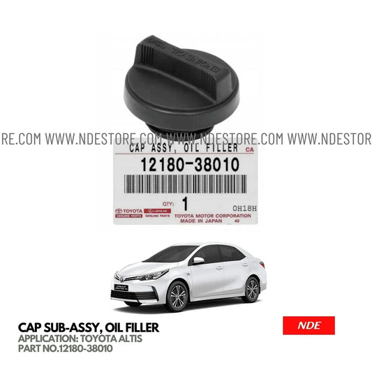CAP SUB-ASSY OIL FILLER FOR TOYOTA ALTIS (2008-2025) - ndestore.com