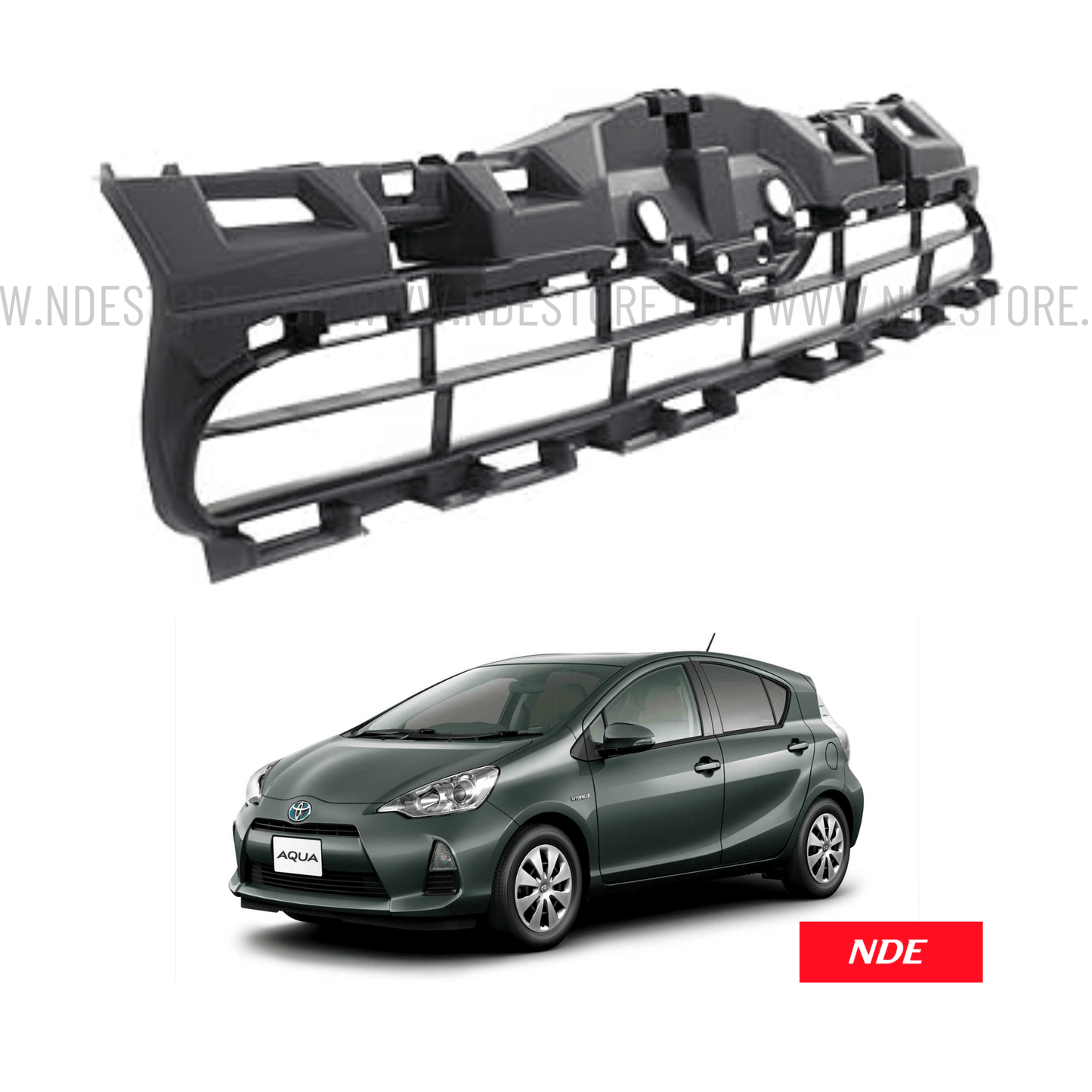 FRONT RADIATOR GRILLS FOR TOYOTA AQUA (2014-2017) - ndestore.com