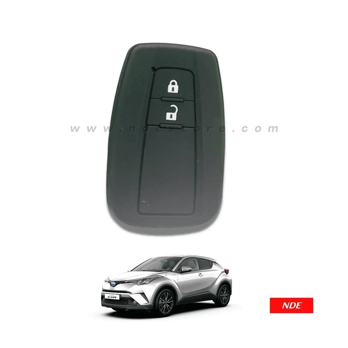 KEY COVER PREMIUM QUALITY FOR TOYOTA CH-R (2018-2021) - ndestore.com