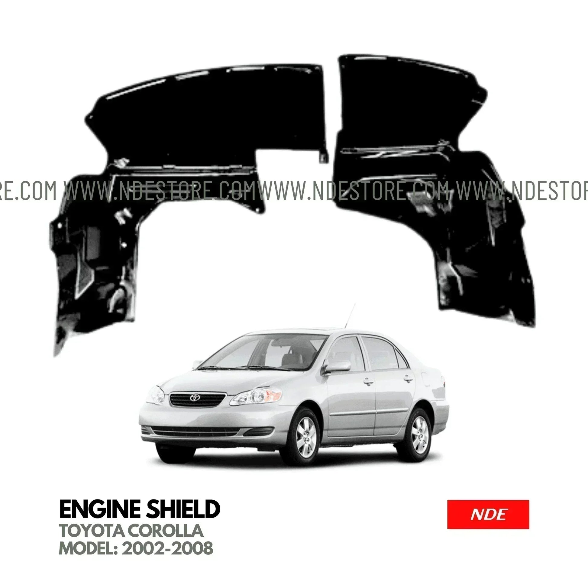 ENGINE SHIELD FOR TOYOTA COROLLA (2002-2008) - ndestore.com