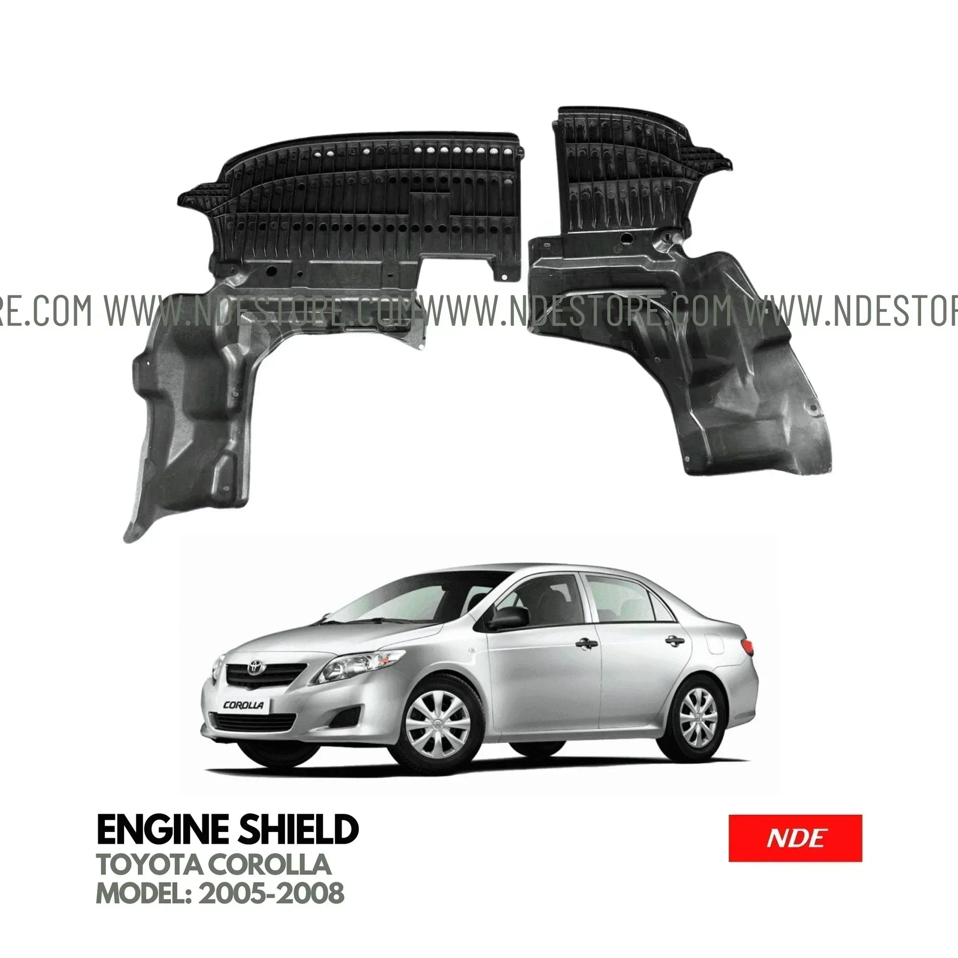 ENGINE SHIELD FOR TOYOTA COROLLA (2002-2008) - ndestore.com
