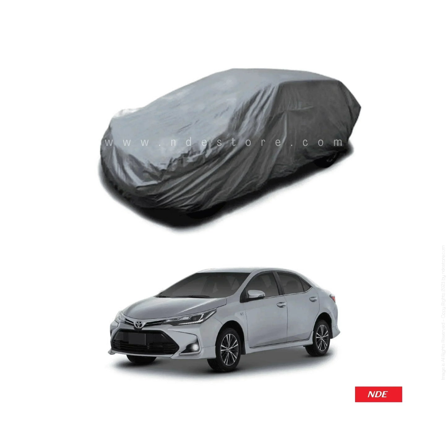 TOP COVER WITH FLEECE IMPORTED FOR TOYOTA COROLLA (2021-2024) - ndestore.com