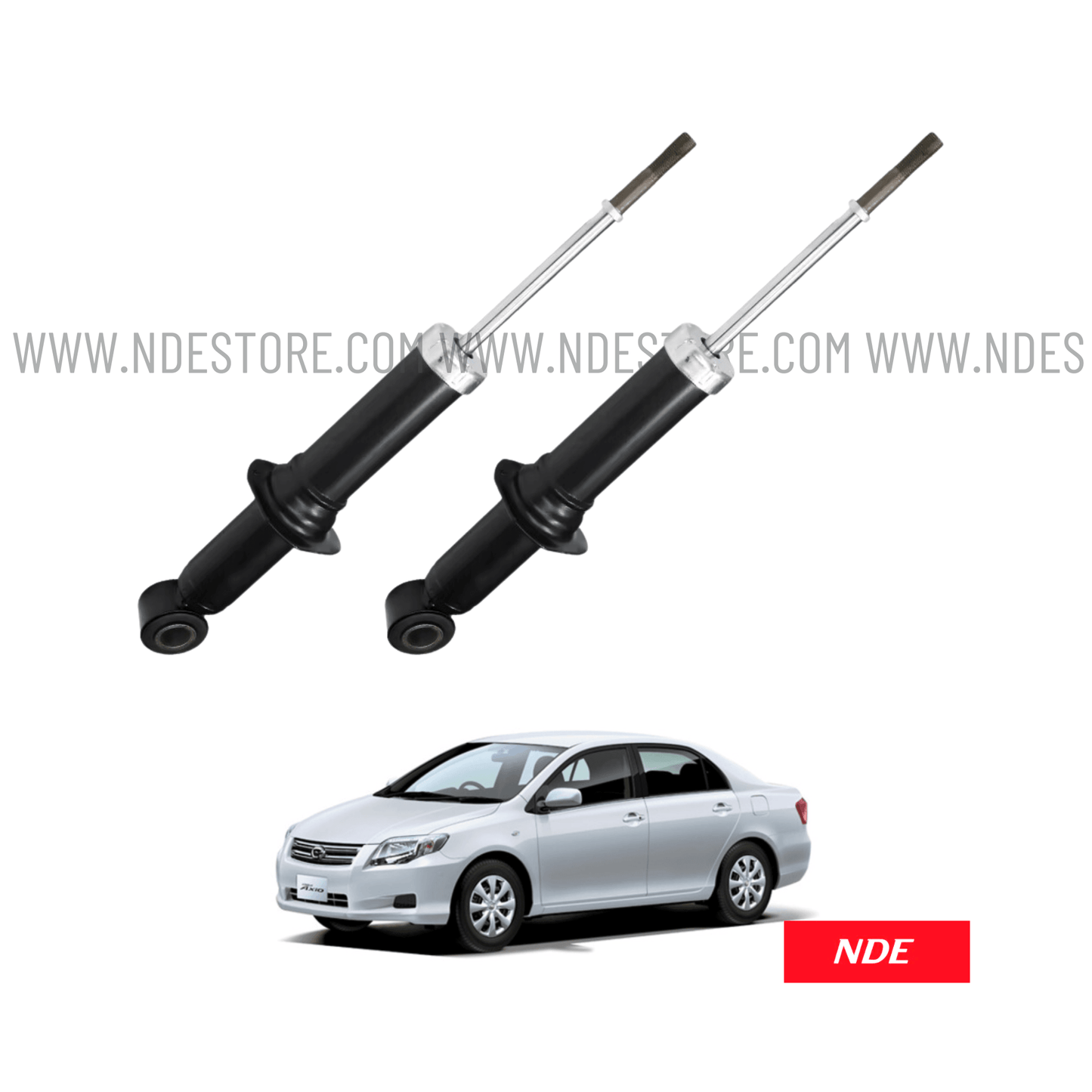 SHOCK ABSORBER ASSY SET REAR FOR TOYOTA COROLLA AXIO (NZE141) - ndestore.com