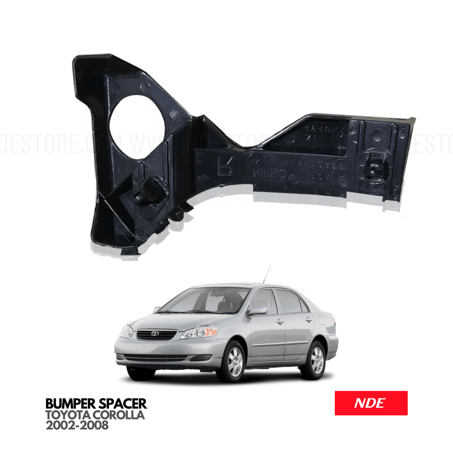 BUMPER SPACER FRONT FOR TOYOTA COROLLA (2002-2008) - ndestore.com