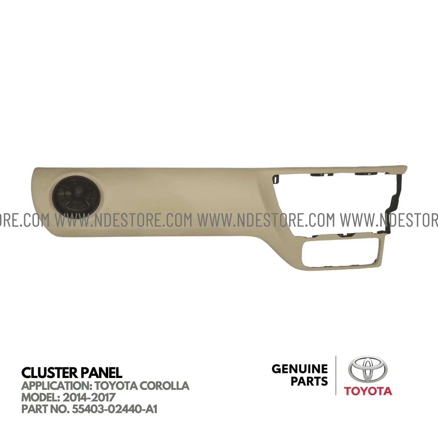 CLUSTER PANEL FOR TOYOTA COROLLA (2014-2025) - ndestore.com