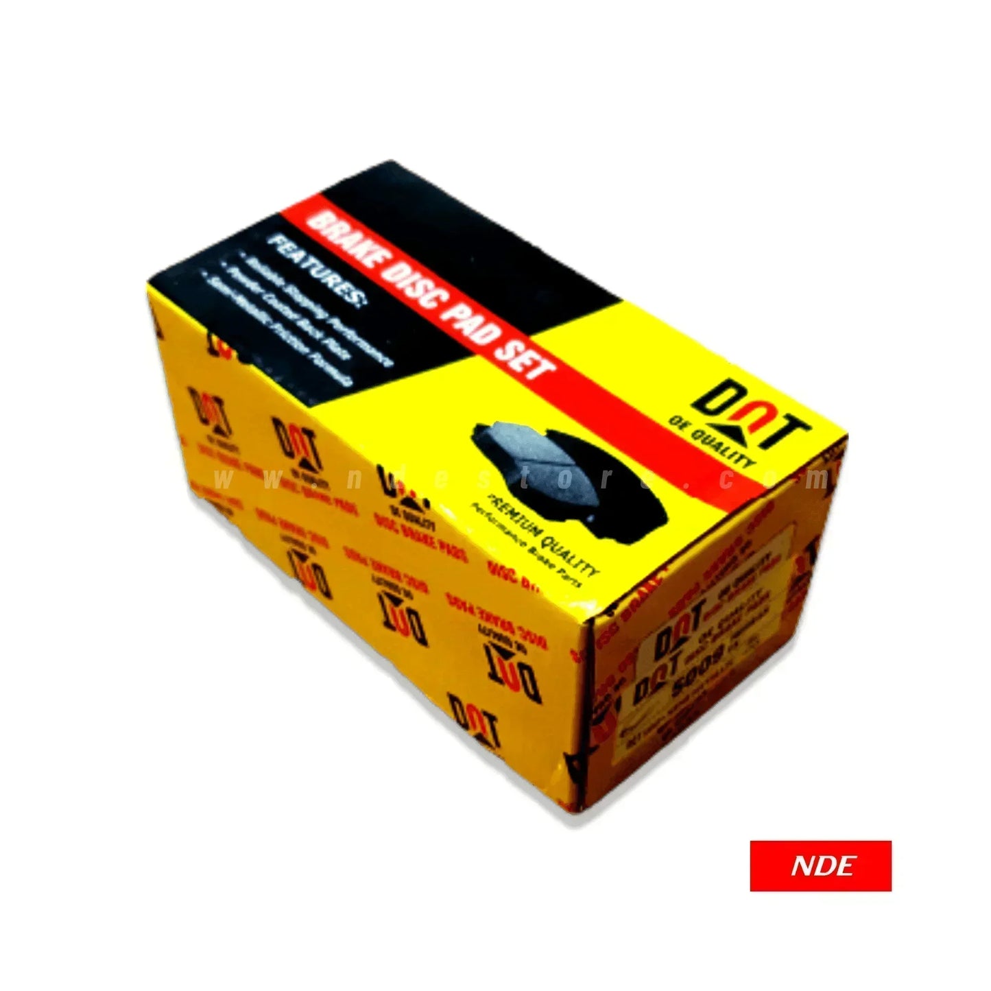 BRAKE DISC PAD SET FRONT DOT OE FOR TOYOTA COROLLA (2008-2025) - ndestore.com