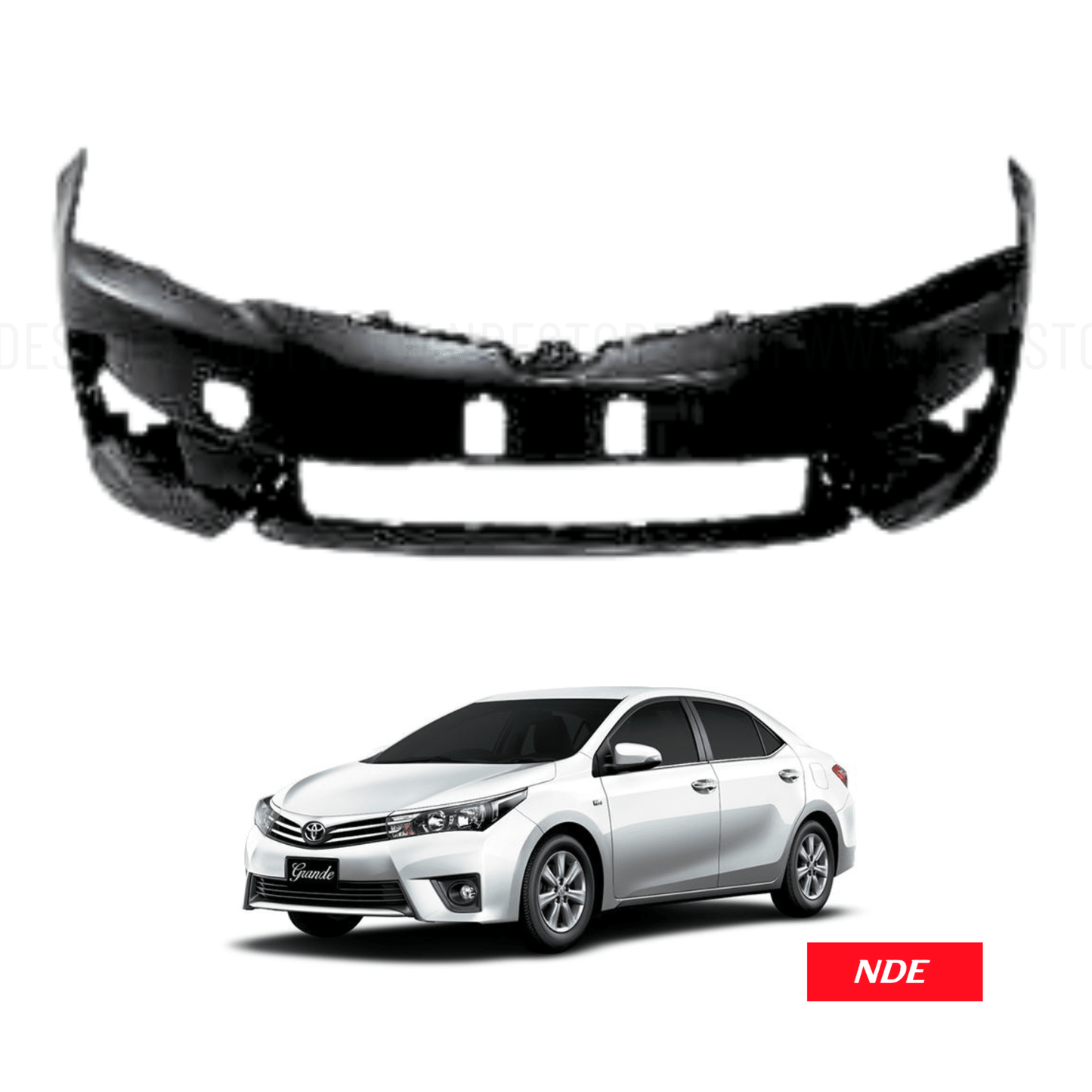 BUMPER FRONT FOR TOYOTA COROLLA (2014-2021) - ndestore.com