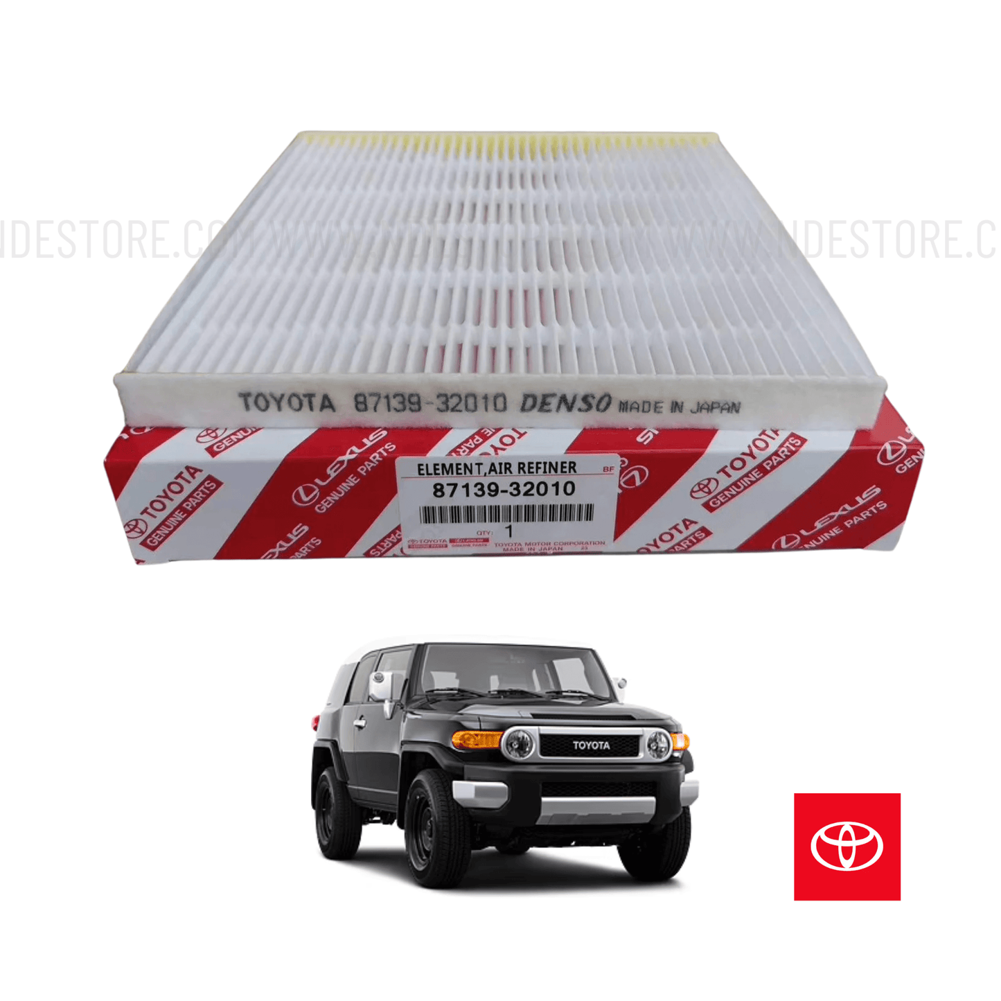 CABIN AC FILTER GENUINE FOR TOYOTA FJ CRUISER - ndestore.com