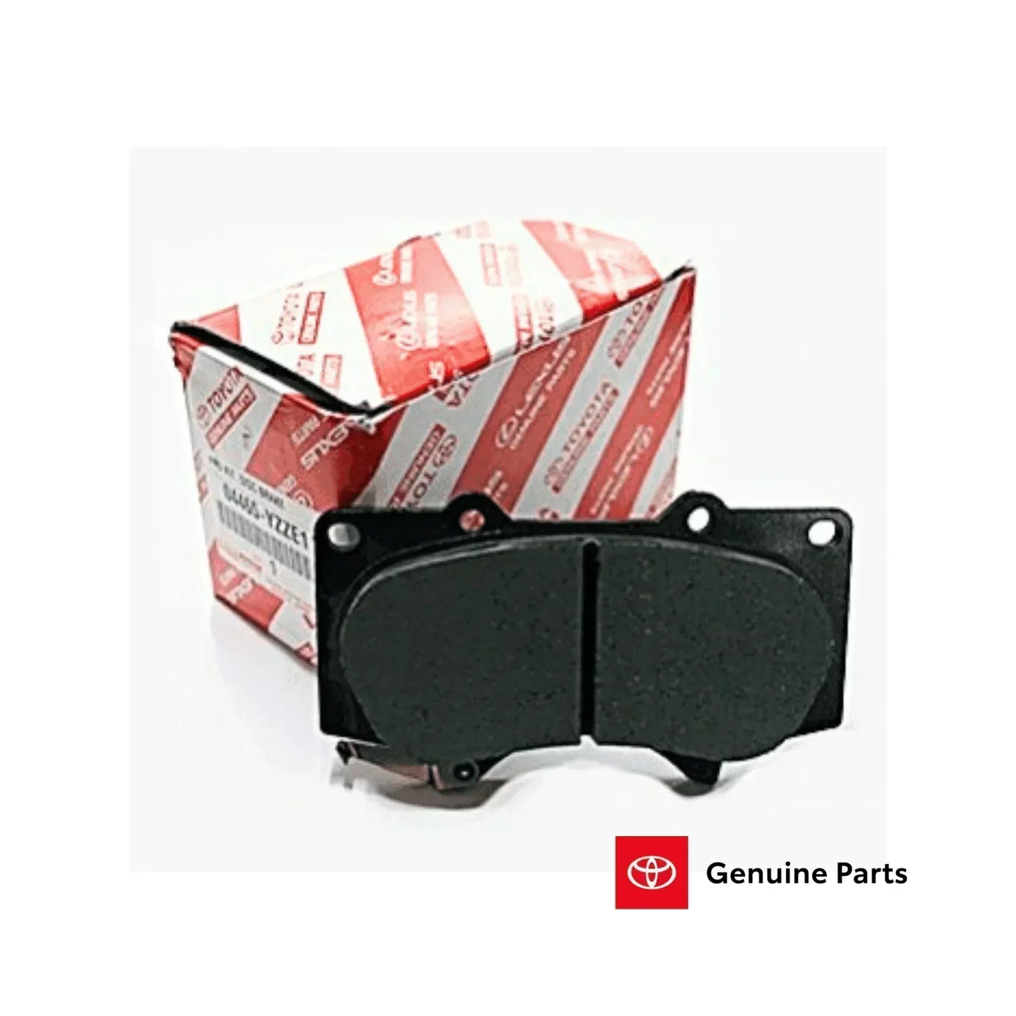 BRAKE DISC PAD SET FRONT GENUINE FOR TOYOTA FORTUNER (2016-2025) - ndestore.com