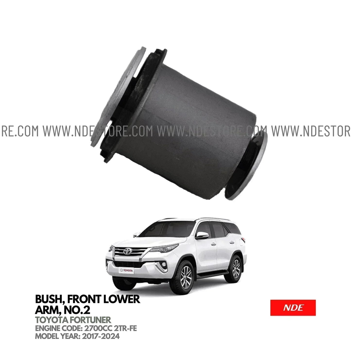 ARM BUSH FRONT LOWER CONTROL ARM NO 2 FOR TOYOTA FORTUNER - ndestore.com