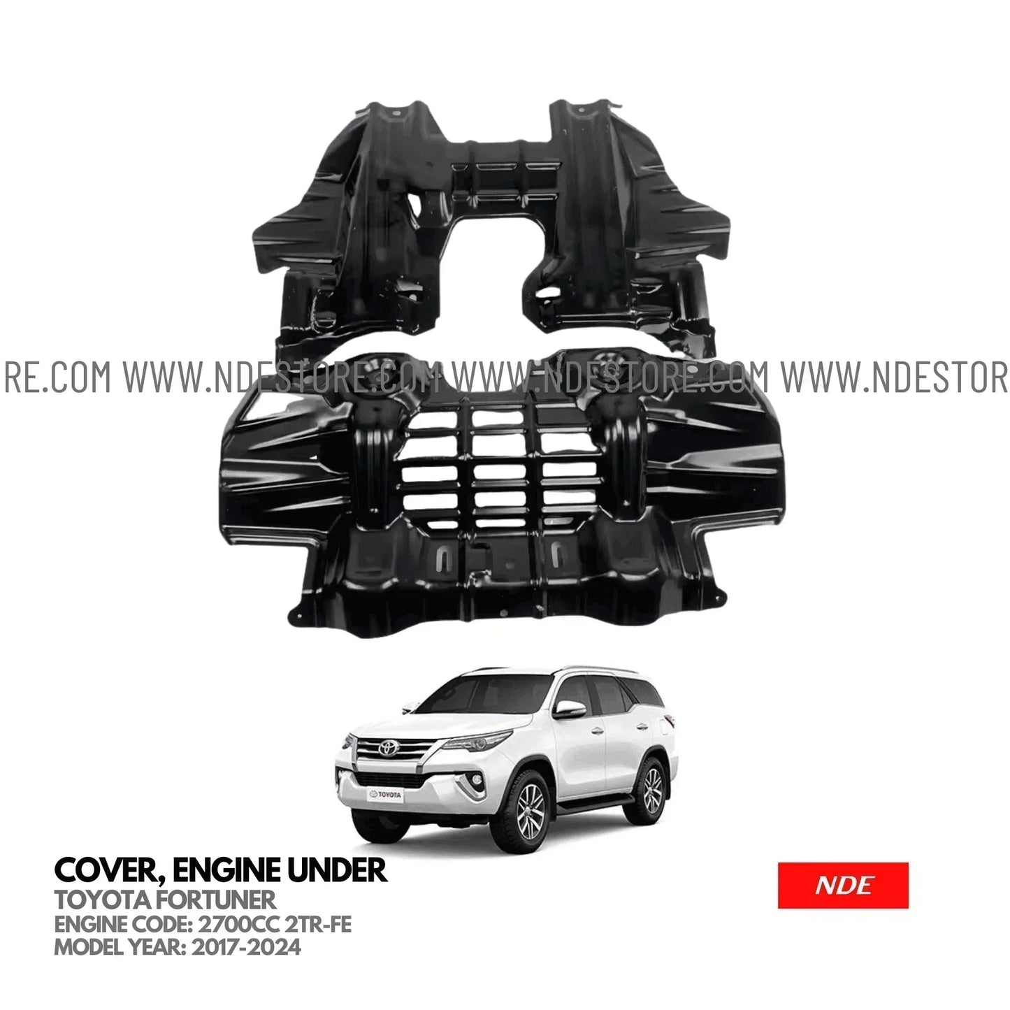 ENGINE SHIELD FOR TOYOTA FORTUNER - ndestore.com