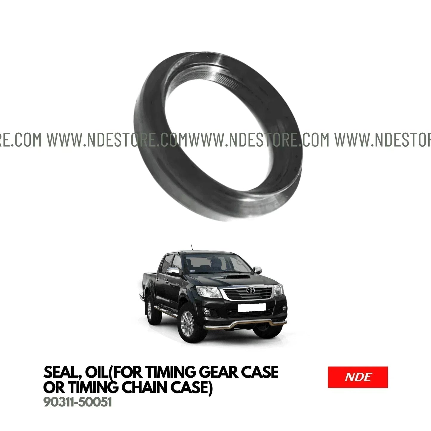 SEAL, OIL(FOR TIMING GEAR CASE OR TIMING CHAIN CASE) FOR TOYOTA HILUX - ndestore.com