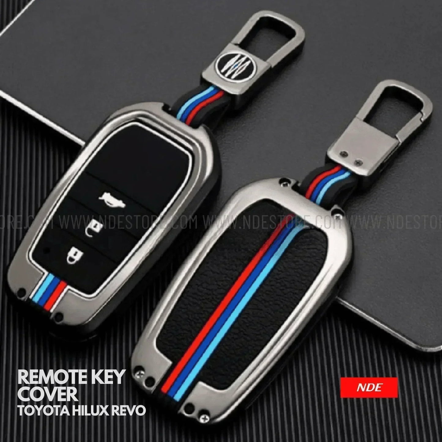 KEY COVER REMOTE METAL FOR TOYOTA HILUX REVO - ndestore.com