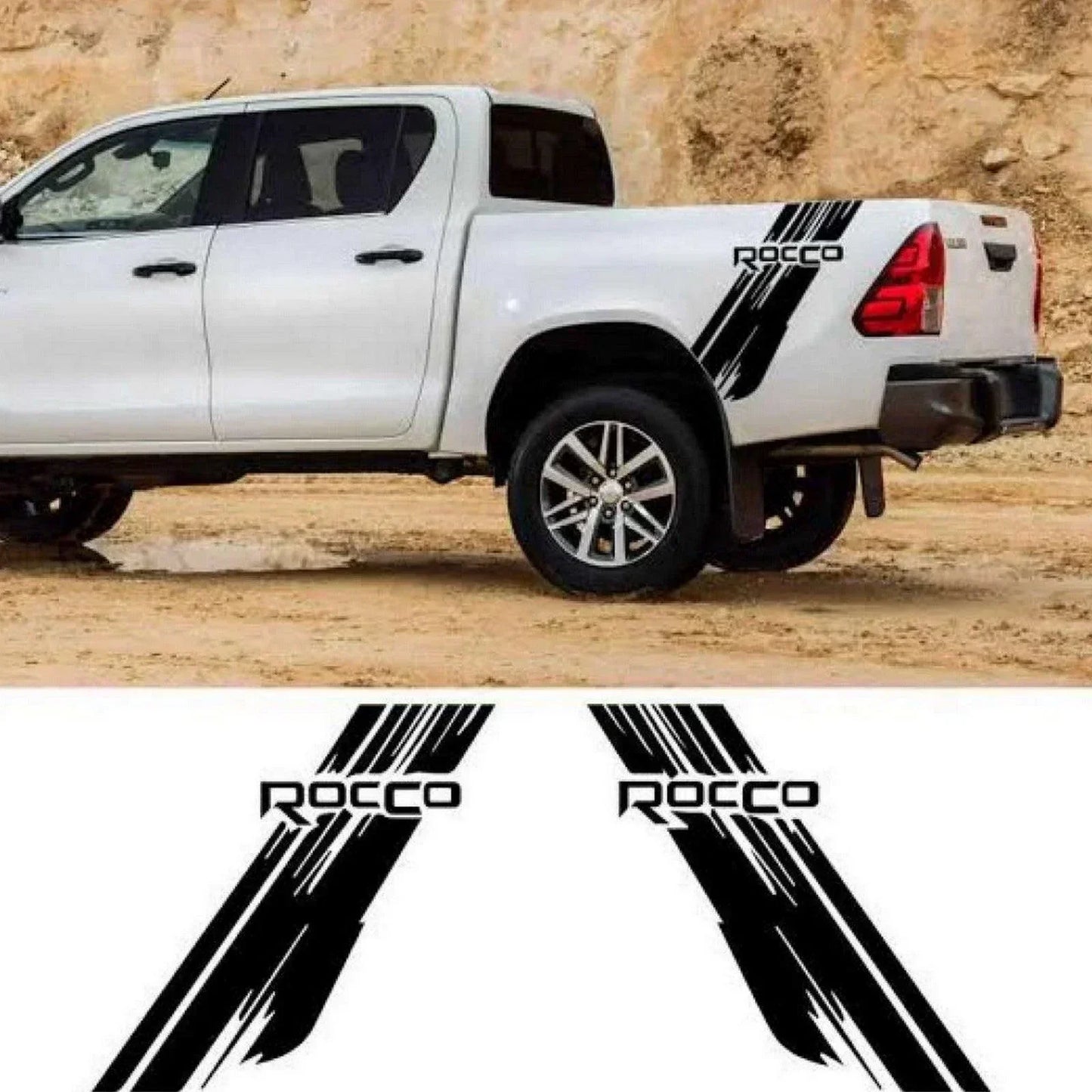 STICKER ROCCO LOGO FOR TOYOTA HILUX ROCCO - ndestore.com