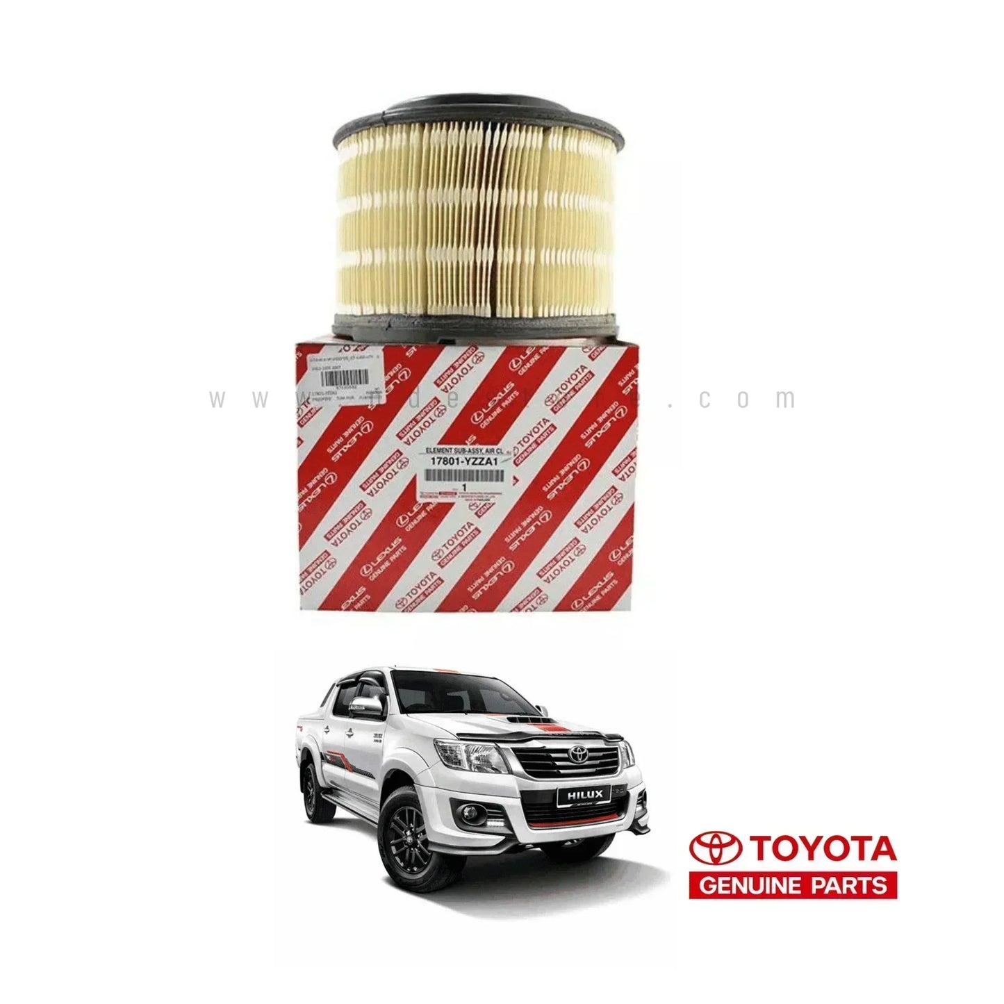 AIR FILTER ELEMENT GENUINE FOR TOYOTA HILUX VIGO - ndestore.com