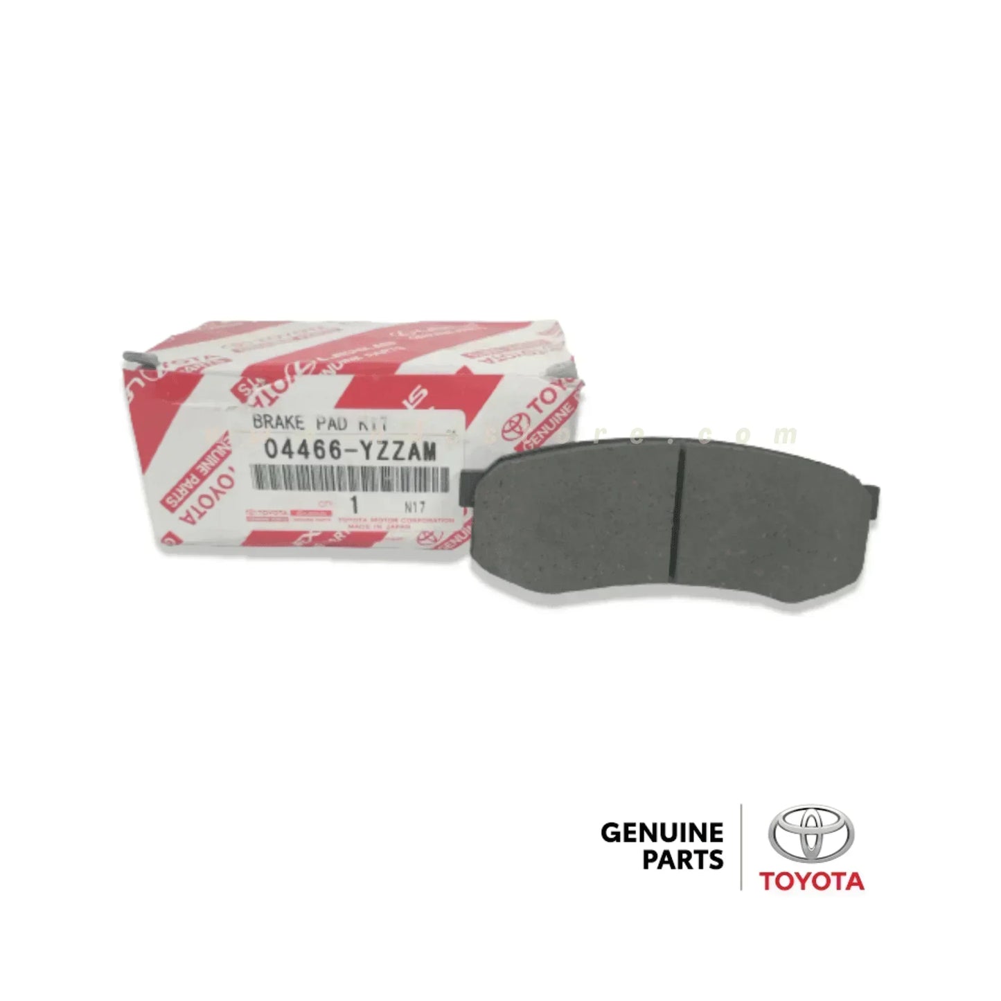 BRAKE DISC PAD SET REAR GENUINE FOR TOYOTA LAND CRUISER PRADO (2020-2025) - ndestore.com