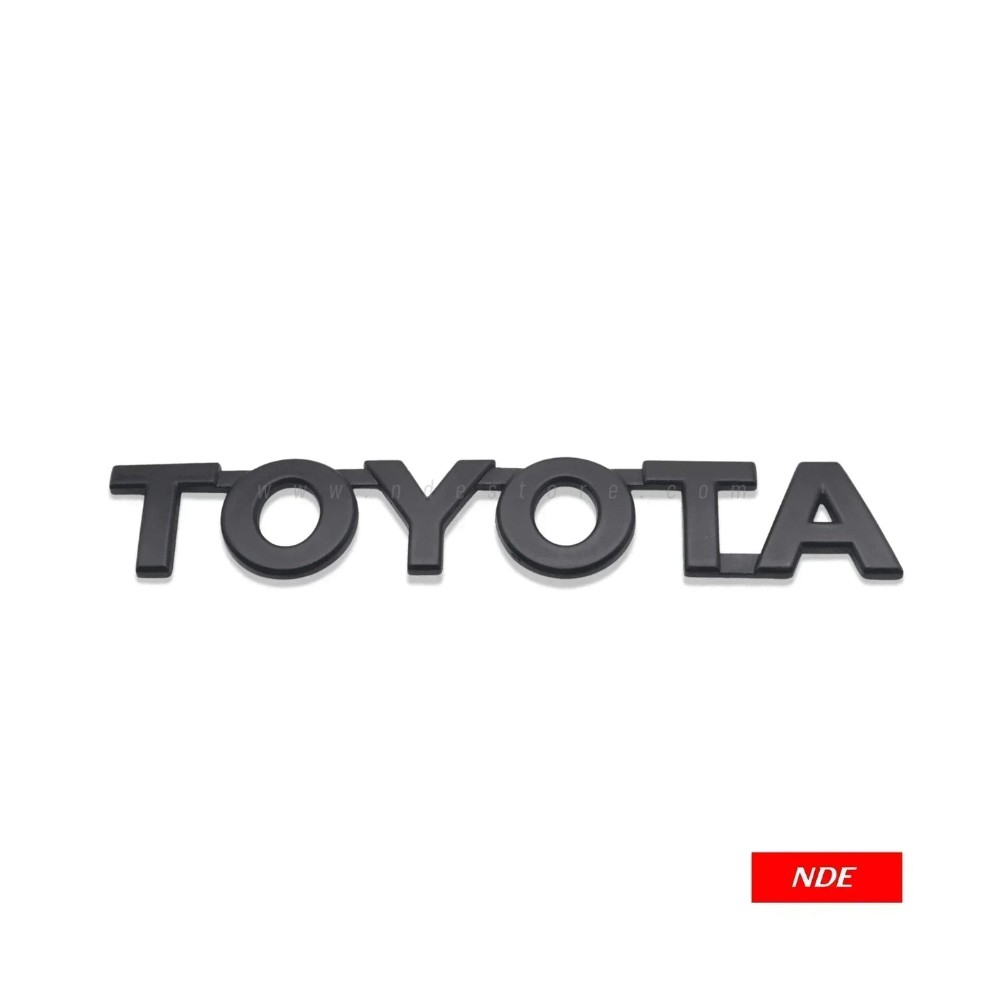 MONOGRAM REAR BLACK MAT FINISH FOR TOYOTA (2008-2025) - ndestore.com