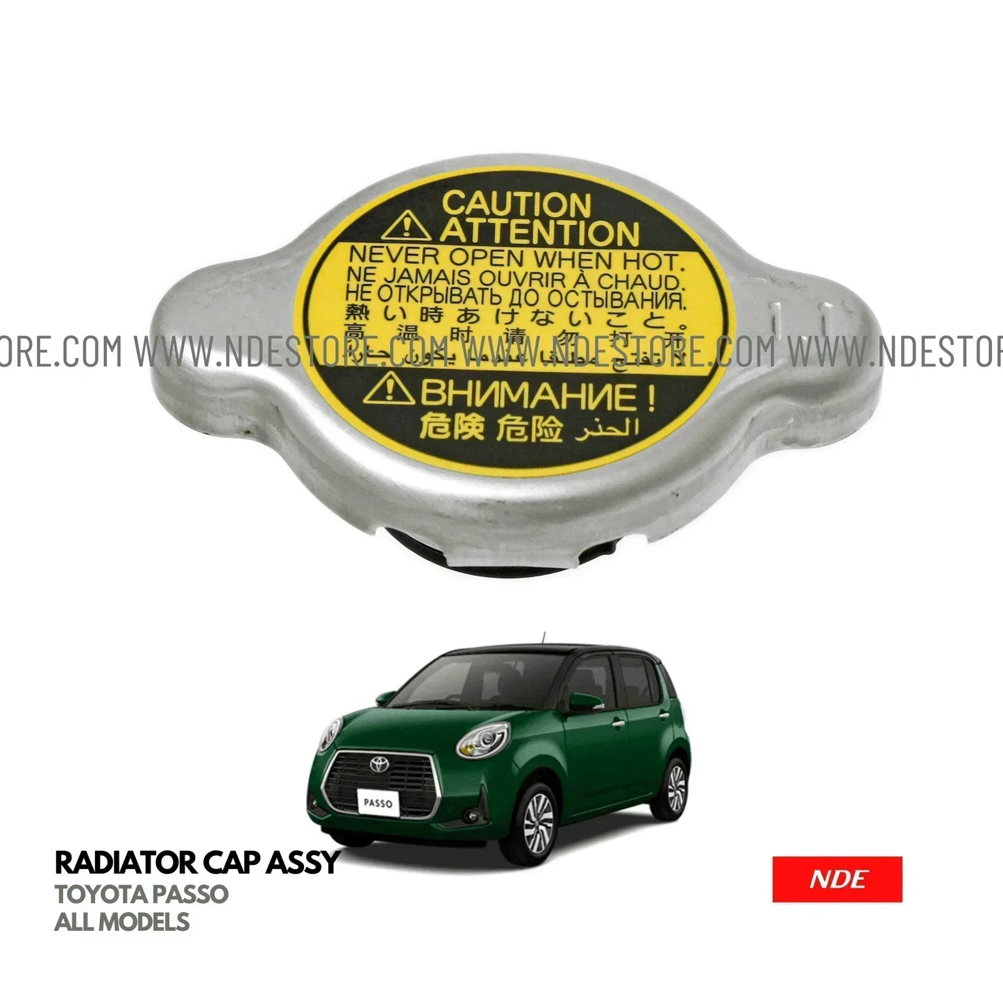 RADIATOR CAP FOR TOYOTA PASSO - ndestore.com