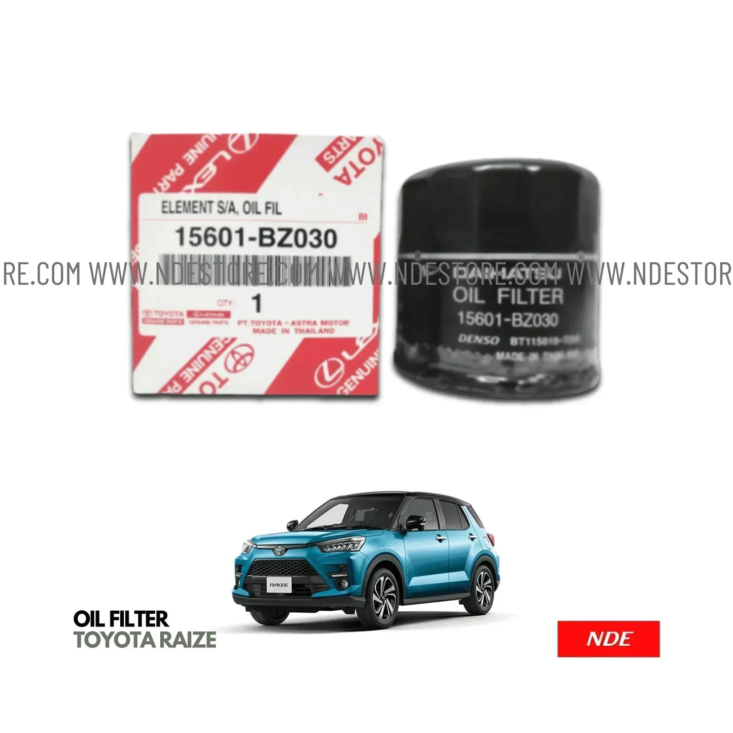 OIL FILTER GENUINE FOR TOYOTA RAIZE (2021-2024) - ndestore.com