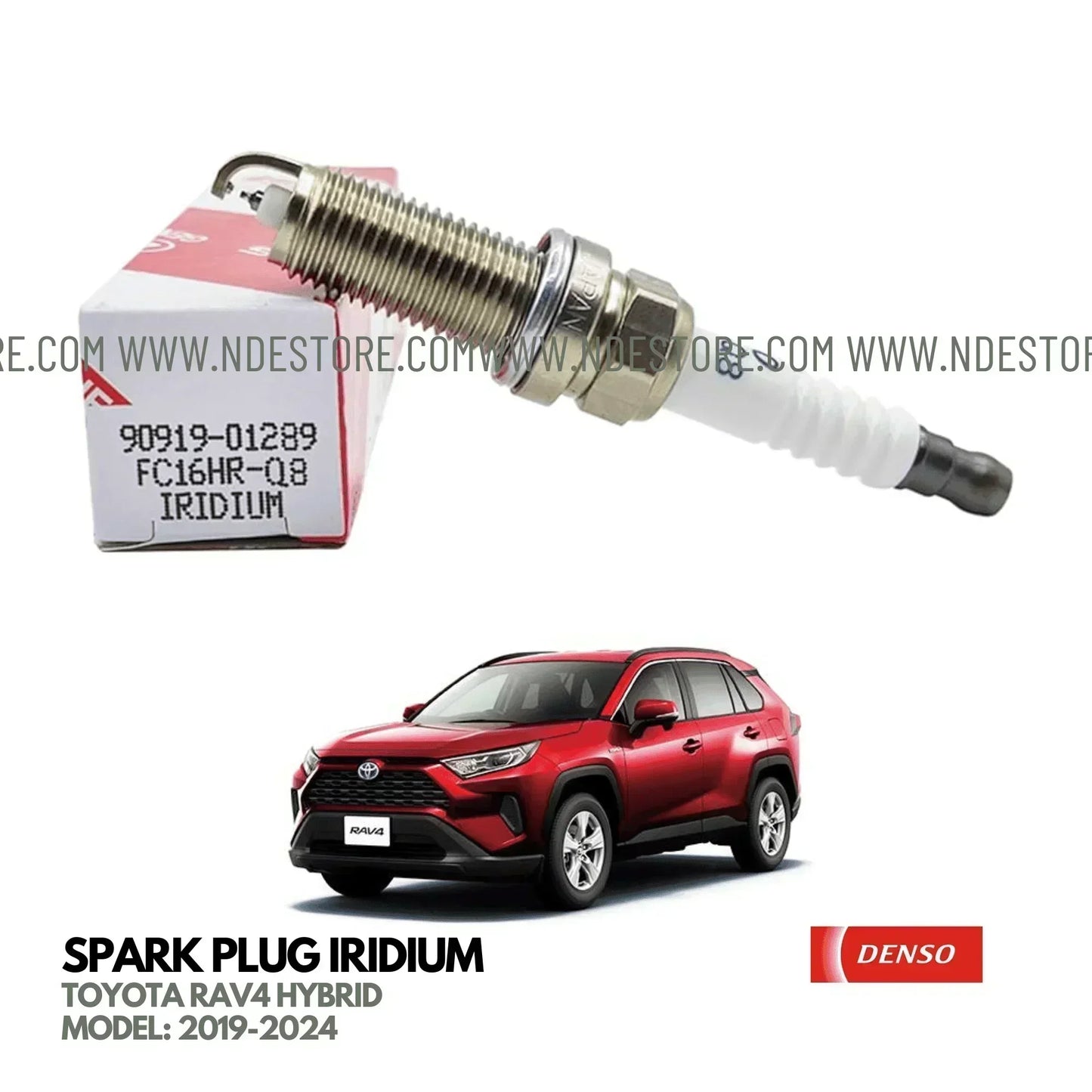 SPARK PLUG, TOYOTA GENUINE FOR TOYOTA RAV4 HYBRID (2019-2024) - ndestore.com