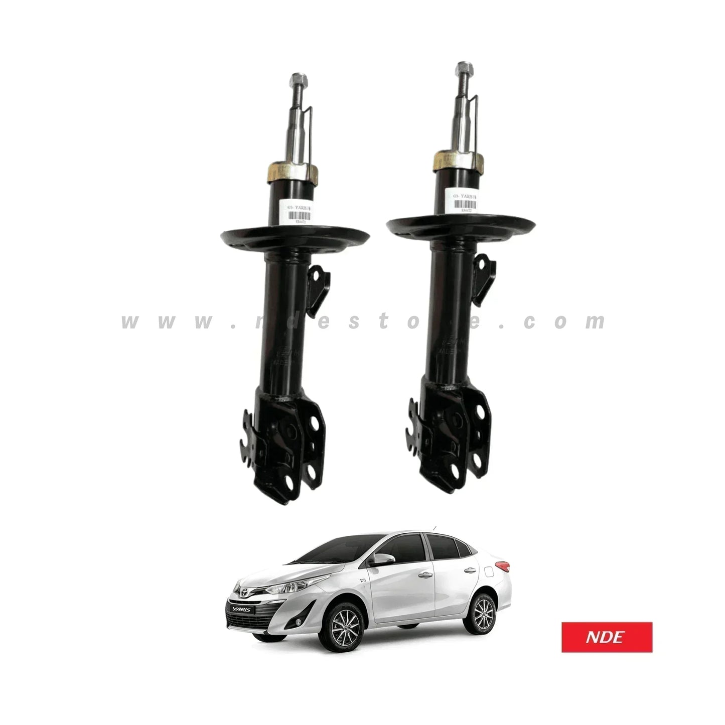 SHOCK ABSORBER ASST SET FRONT FOR TOYOTA YARIS - ndestore.com