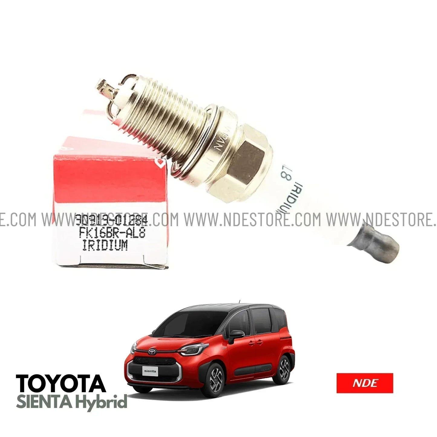 SPARK PLUG IRIDIUM FOR TOYOTA SIENTA HYBRID - ndestore.com