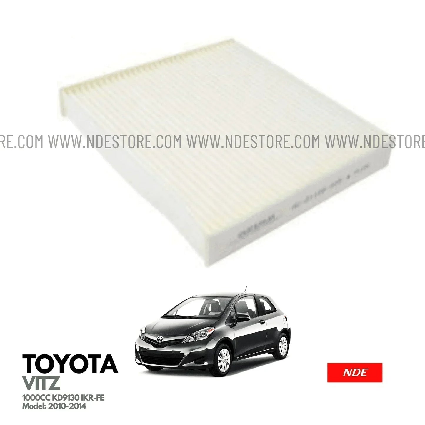 CABIN AIR FILTER AC FILTER DENSO FOR TOYOTA VITZ 1000C (2010-2014) - ndestore.com