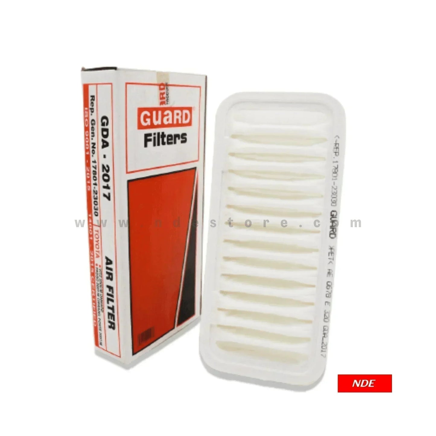 AIR FILTER ELEMENT GUARD FILTER FOR TOYOTA VITZ (2002-ONWARDS) - ndestore.com