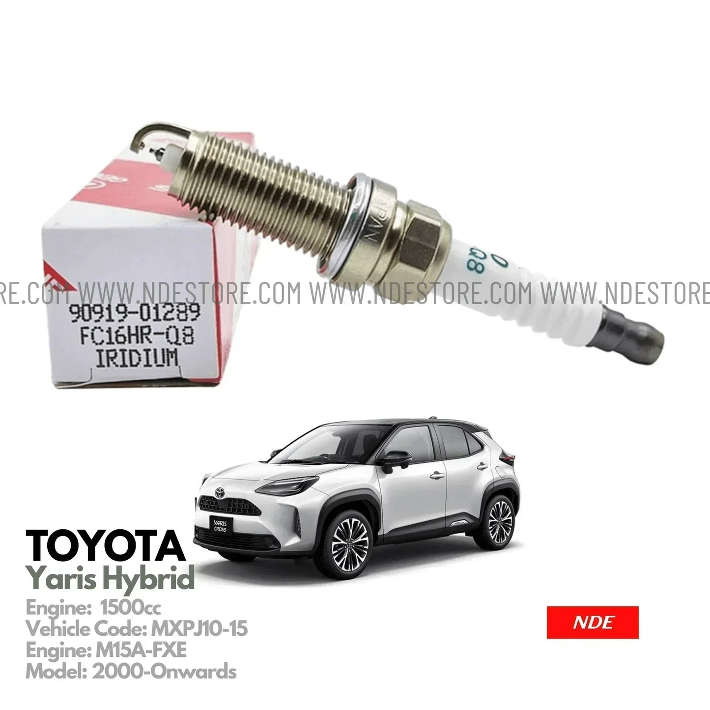 SPARK PLUG IRIDIUM FOR TOYOTA YARIS CROSS HYBRID - ndestore.com