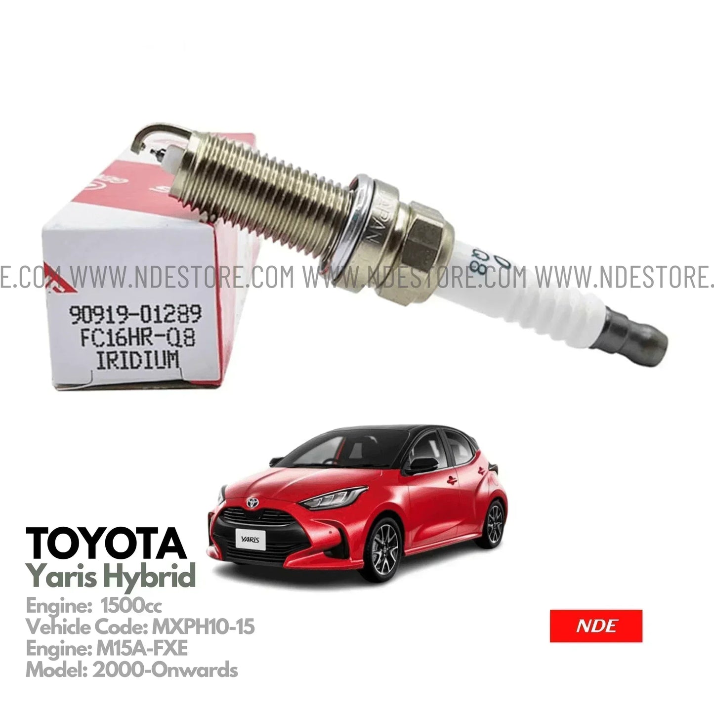 SPARK PLUG IRIDIUM FOR TOYOTA YARIS HYBRID - ndestore.com