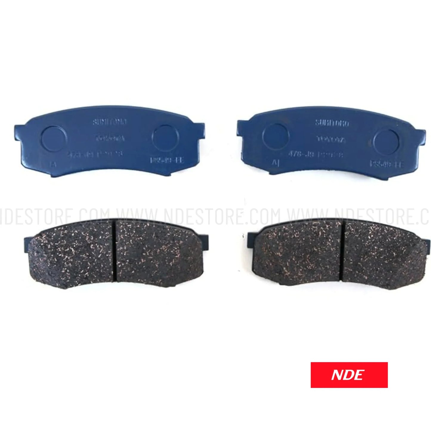 BRAKE DISC PAD SET REAR GENUINE FOR 2700CC (2004-2009) - ndestore.com