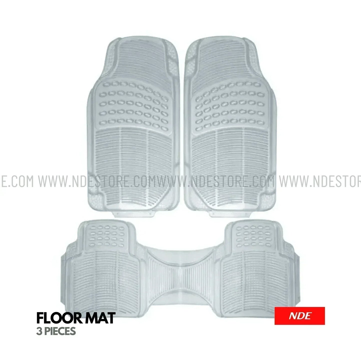 FLOOR MAT TRANSPARENT UNIVERSAL APPLICATION (5 PIECES) - ndestore.com